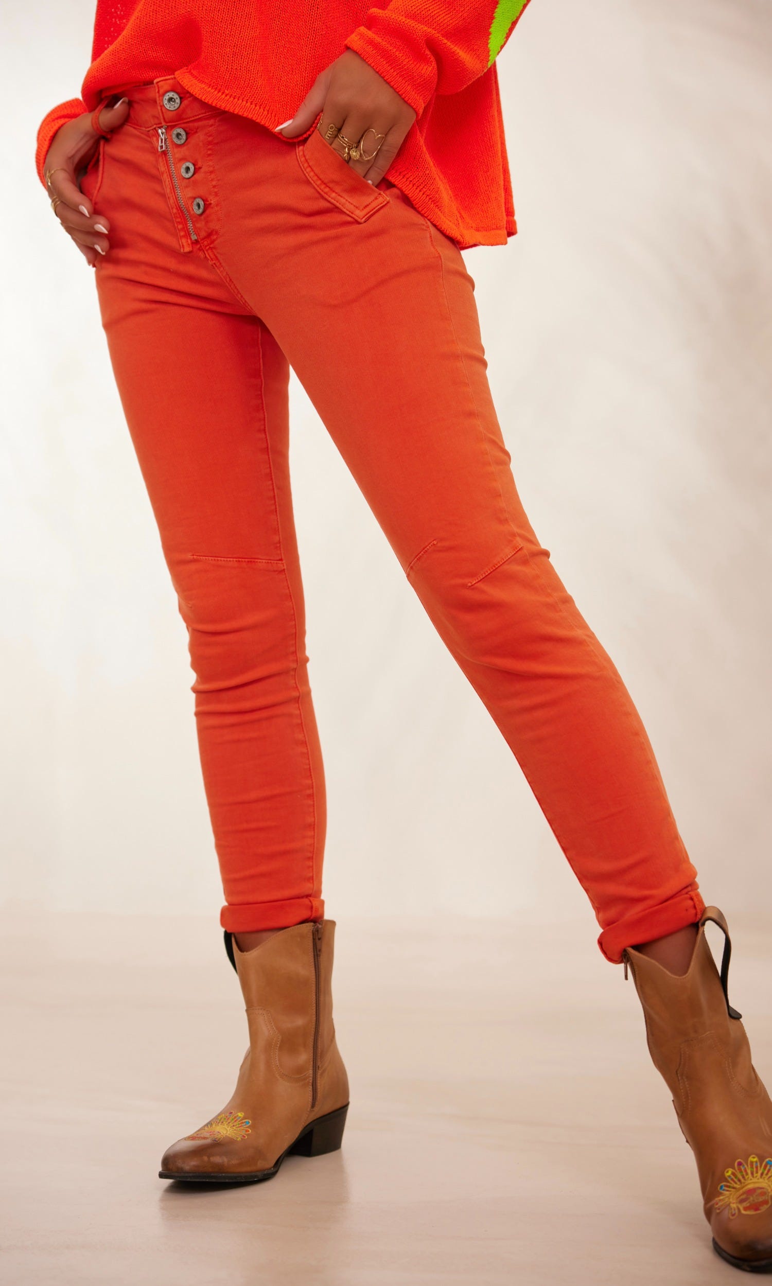 Pantalon Meryl Orange